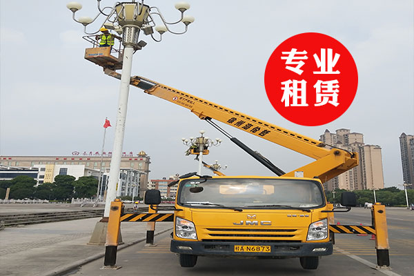 桂林高空作业车路灯维修工程